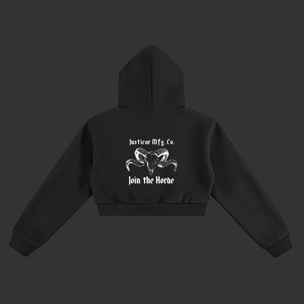 Valkyrie Cropped Hoodie